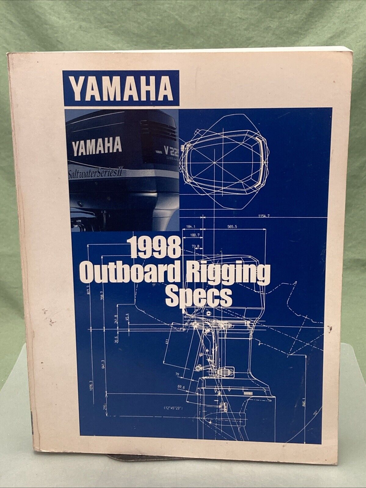 GENUINE YAMAHA LIT188650098 OUTBOARD RIGGING GUIDE 1998