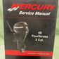 GENUINE MERCURY 90-899974 40 FOURSTROKE 3 CYL. SERVICE MANUAL 2009