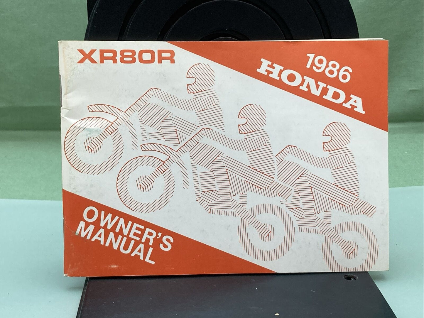 GENUINE HONDA 31GN1610 XR80R OWNER'S MANUAL '86