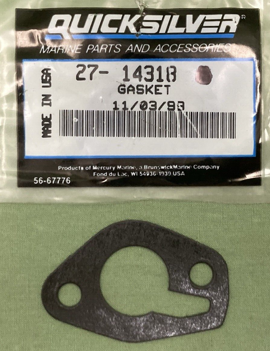 NEW GENUINE MERCURY QUICKSILVER 27-14318 GASKET, THERMOSTAT COVER