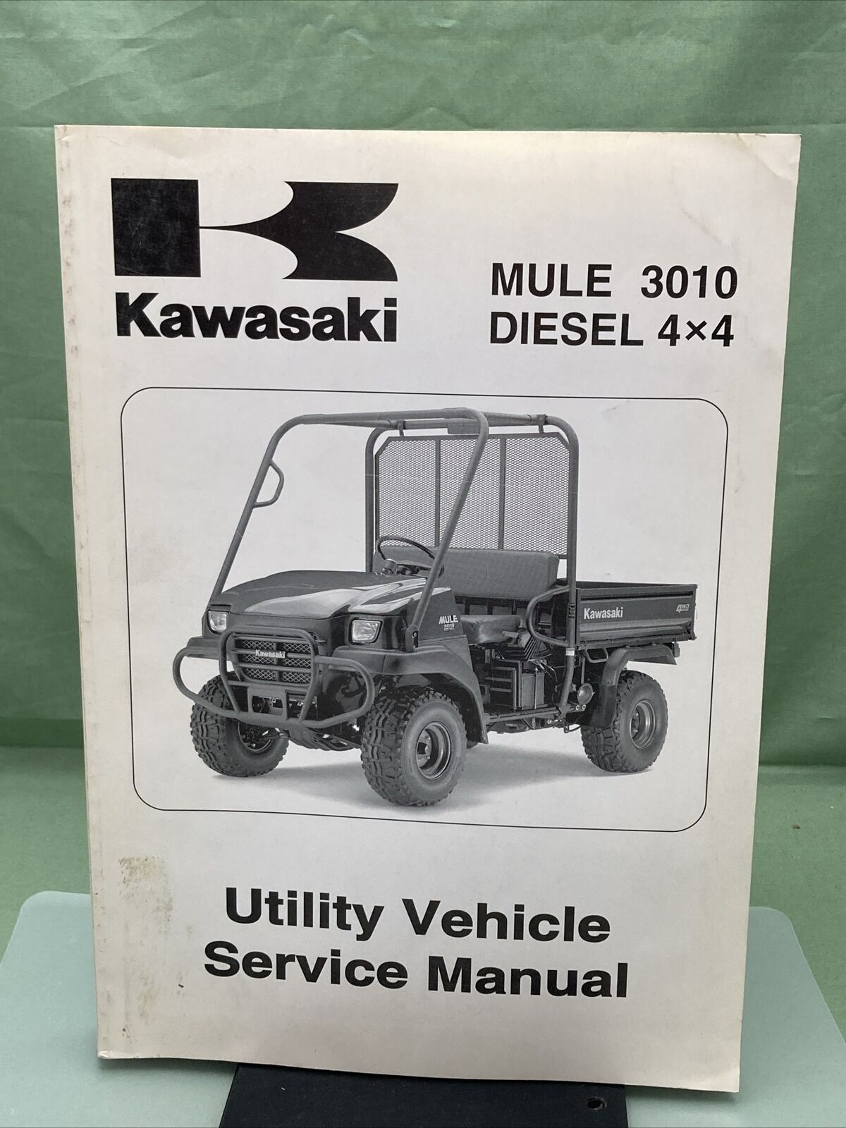 GENUINE KAWASAKI 99924-1395-01 UTILITY VEH SERVICE MANUAL MULE 3010 DIESEL 4X4