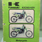 GENUINE KAWASAKI 99964-0112-01 KX250/420 ASSEMBLY AND PREPARATION MANUAL