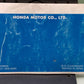 GENUINE HONDA 31MZ8600 VT600C/VT600CD SHADOW OWNER'S MANUAL '94