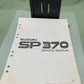 GENUINE SUZUKI SR-6500 E-3 SP370 SERVICE MANUAL 1978