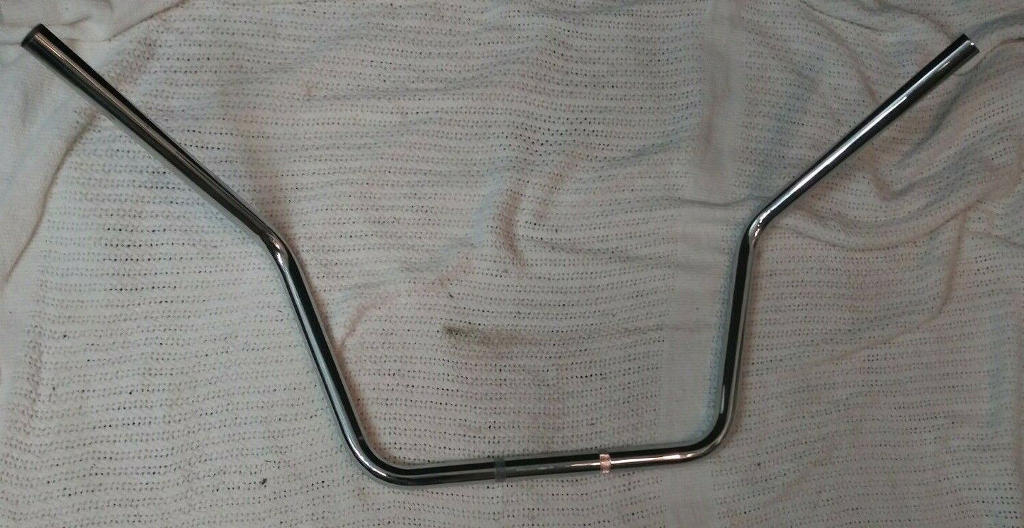 10" Chrome Motorcycle Handlebars / W36" CW 16" PB 11" R 10"