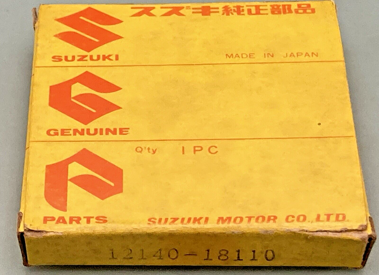 NEW GENUINE SUZUKI 12140-18110 PISTON RING SET