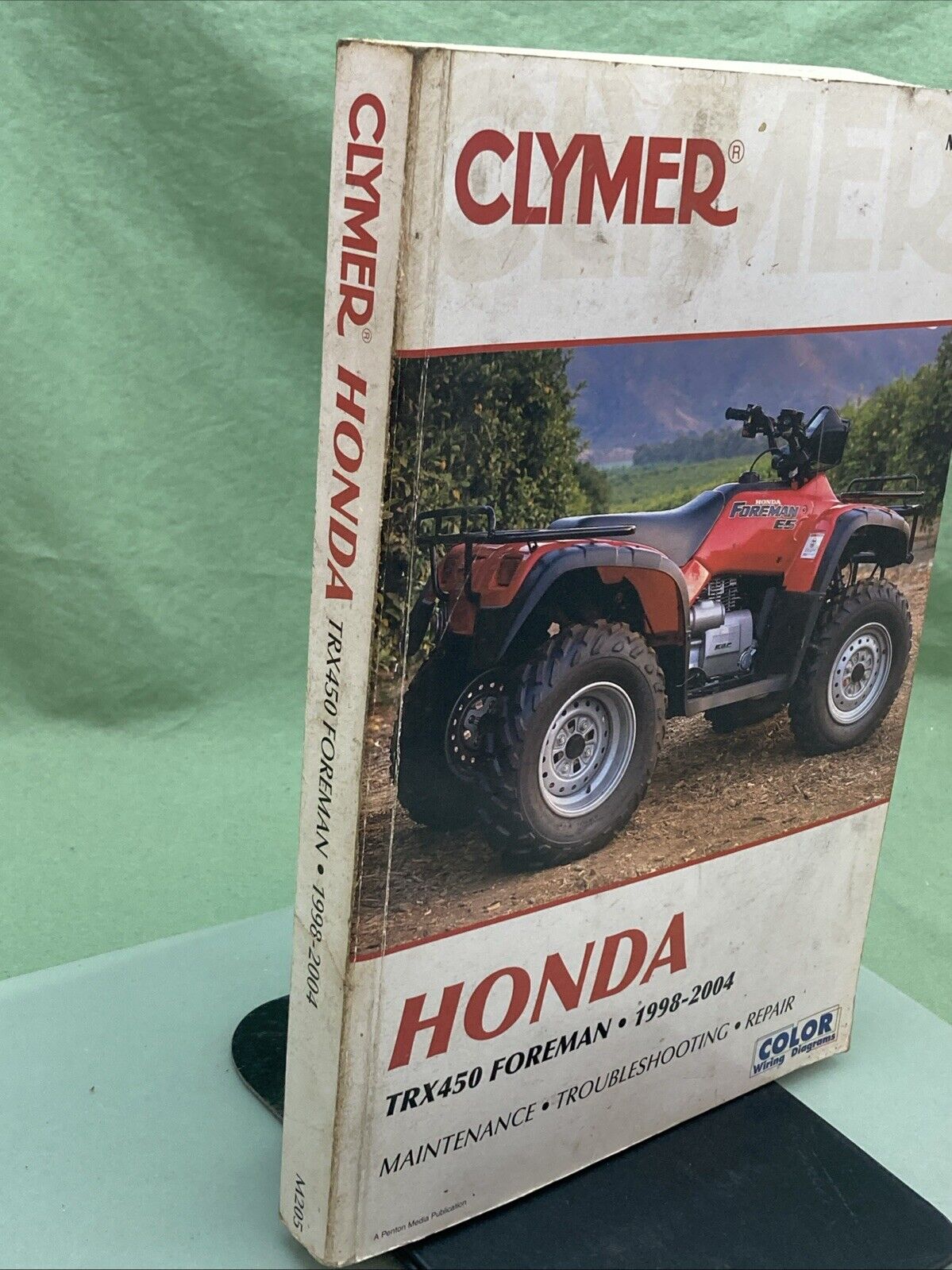 GENUINE CLYMER M205 HONDA TRX450 FOREMAN 1998-2004 REPAIR MANUAL