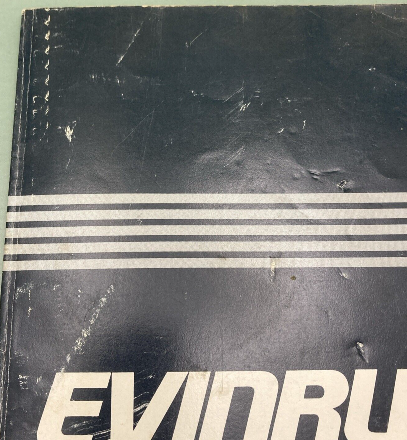 EVINRUDE 211090 OPERATION & MAINTENANCE MANUAL MODELS 20-30 ENGLISH FRENCH 1988