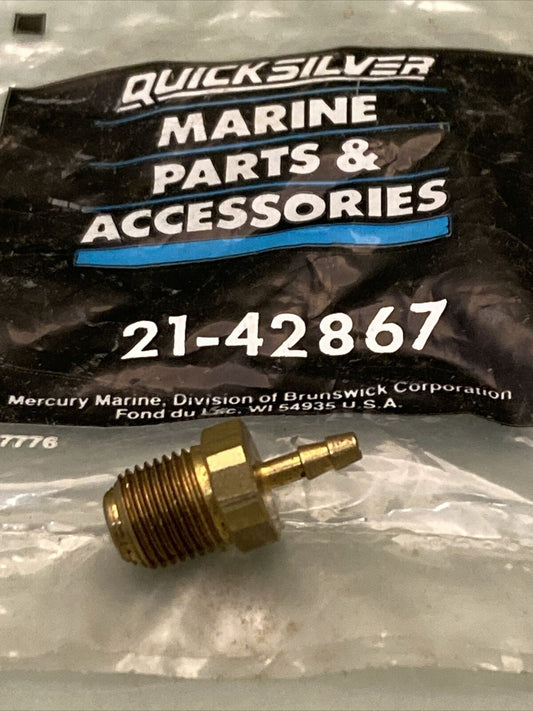 NEW GENUINE MERCURY QUICKSILVER 21-42867 CHECK VALVE