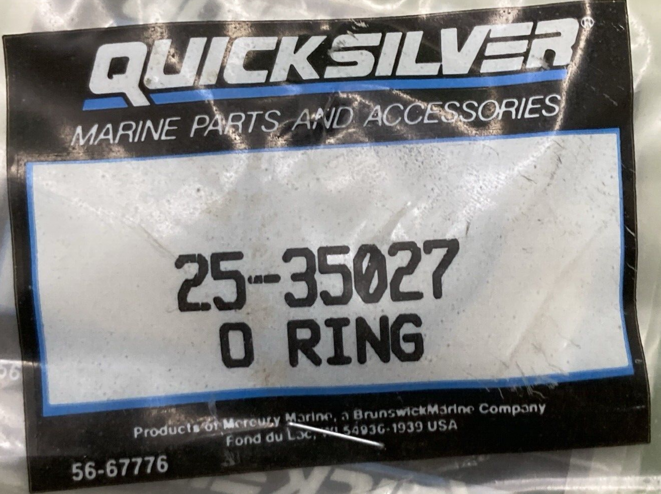 QTY 2 NEW GENUINE MERCURY 25-35027 O-RING (1.046) Coupling Yoke