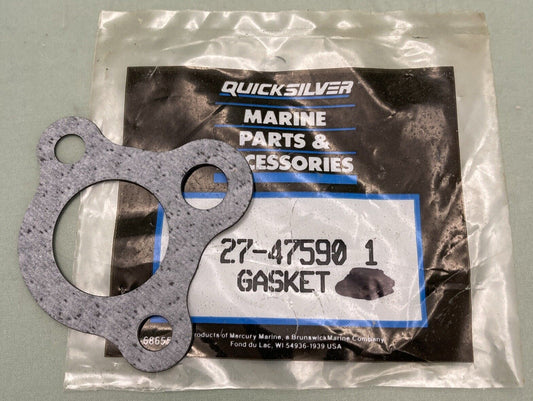 QTY 3 NEW GENUINE MERCURY QUICKSILVER 27-47590 1 GASKET THERM CVR 181 CID INLINE