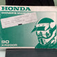 GENUINE HONDA 31KT0630 XR200R OWNER'S MANUAL '90