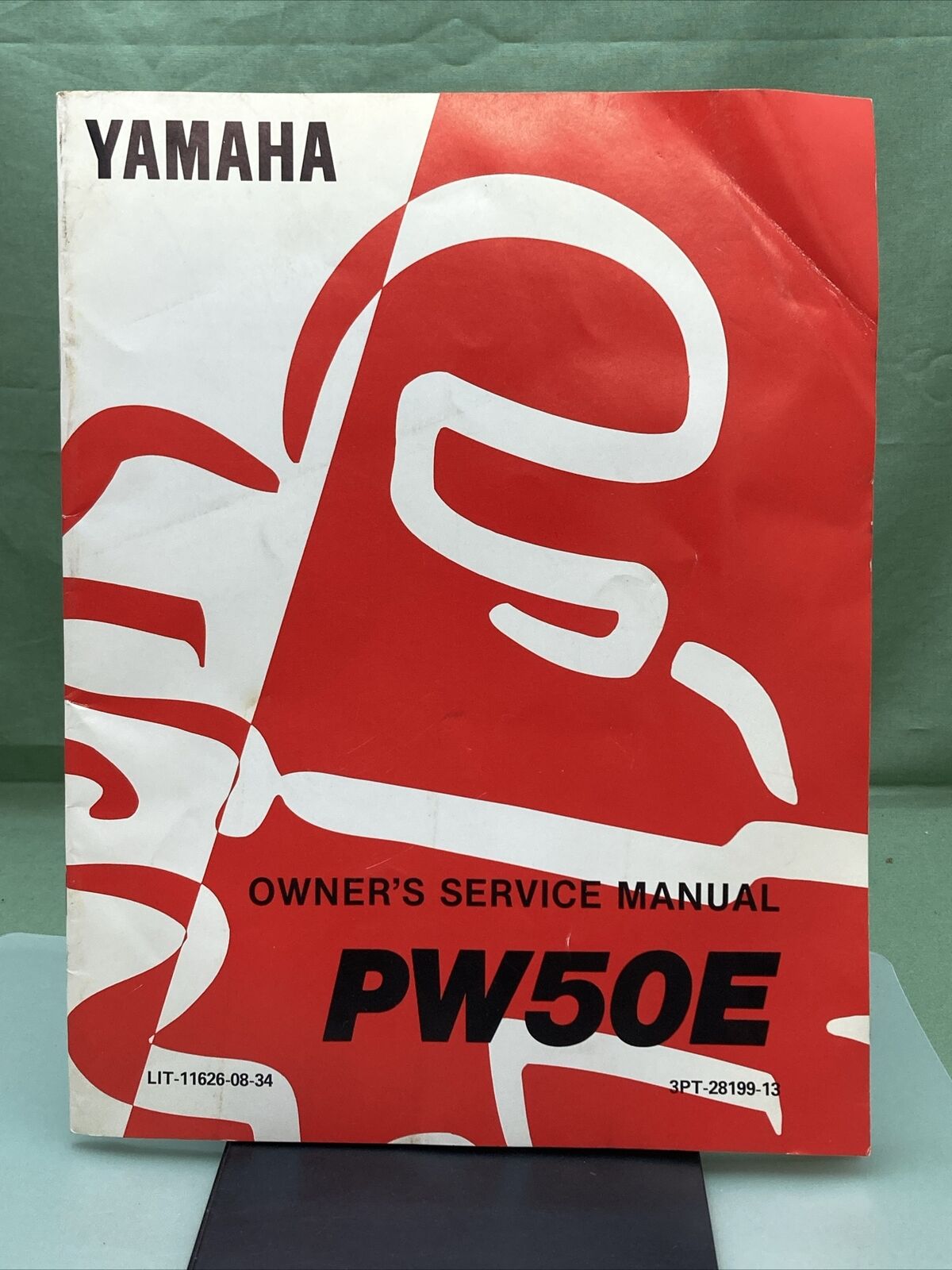 GENUINE YAMAHA LIT-11626-08-34 PW50E OWNER'S SERVICE MANUAL 3PT-28199-13