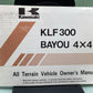 GENUINE KAWASAKI 99920-1502-01 KLF 300 BAYOU 4X4 ALL TERRAIN VEH OWNER'S MANUAL