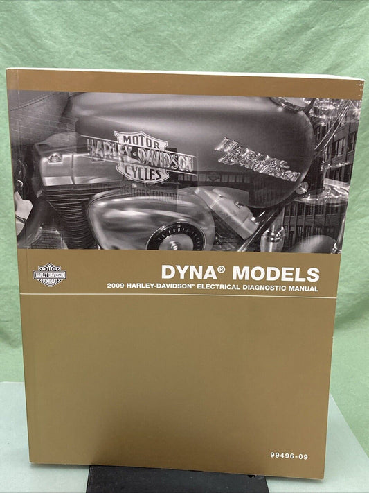 HARLEY DAVIDSON 99496-09 DYNA MODELS 2009 ELECTRICAL DIAGNOSTIC MANUAL