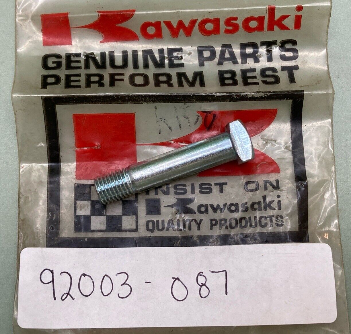 QTY 3 NEW GENUINE KAWASAKI 92003-087 BOLT-REAR SPROCKET