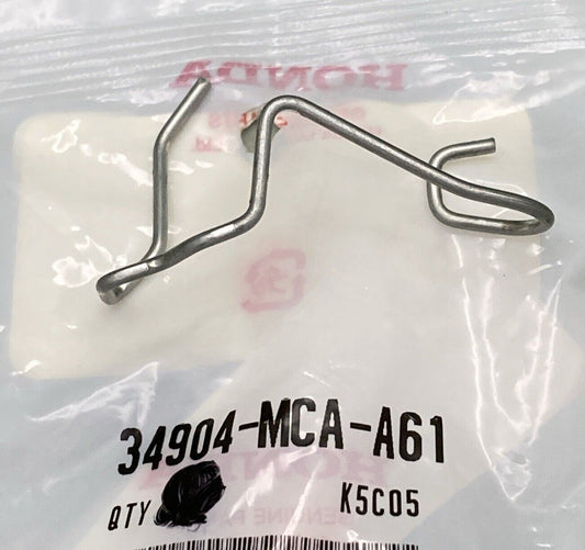 QTY 2 NEW GENUINE HONDA 34904-MCA-A61 HEADLIGHT Spring, Supporter