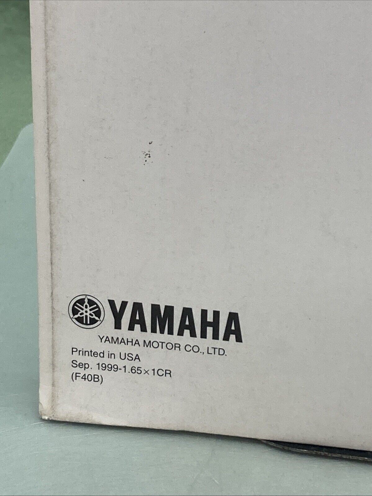 GENUINE YAMAHA LIT-18616-02-16 F40B SERVICE MANUAL 1999