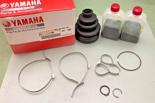NEW GENIUNE YAMAHA 4KB-2510G-00 BALL JOINT BOOT SET