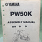 GENUINE YAMAHA LIT-11666-03-71 PW50K ASSEMBLY MANUAL 4X4-28107-11