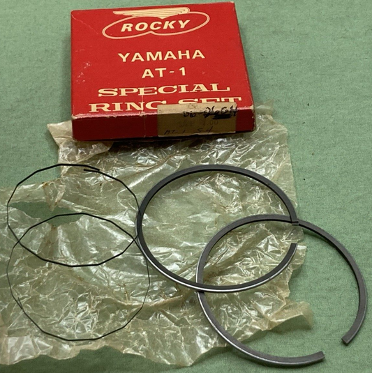 NEW GENUINE ROCKY YAMAHA  06-2604 PISTON RING SET 1.00