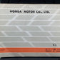 GENUINE HONDA 311022 CT90 OWNER'S MANUAL '90