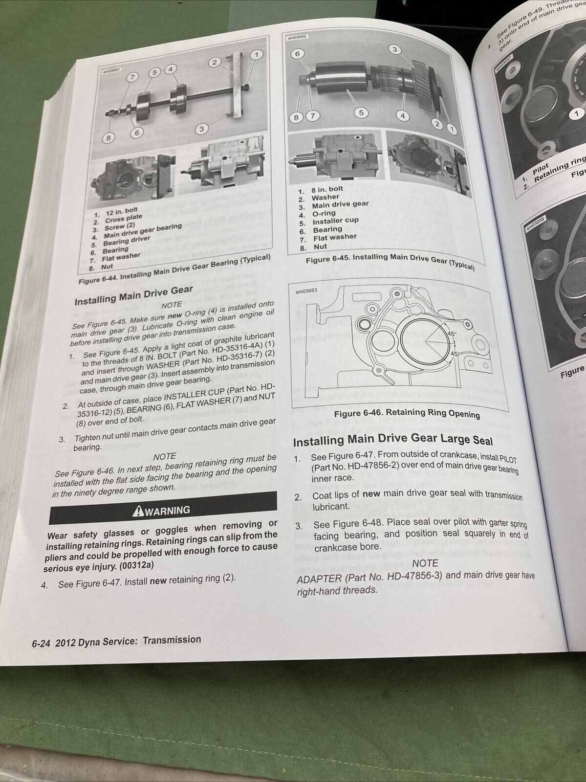 HARLEY DAVIDSON 99481-12 DYNA MODELS 2012 SERVICE MANUAL