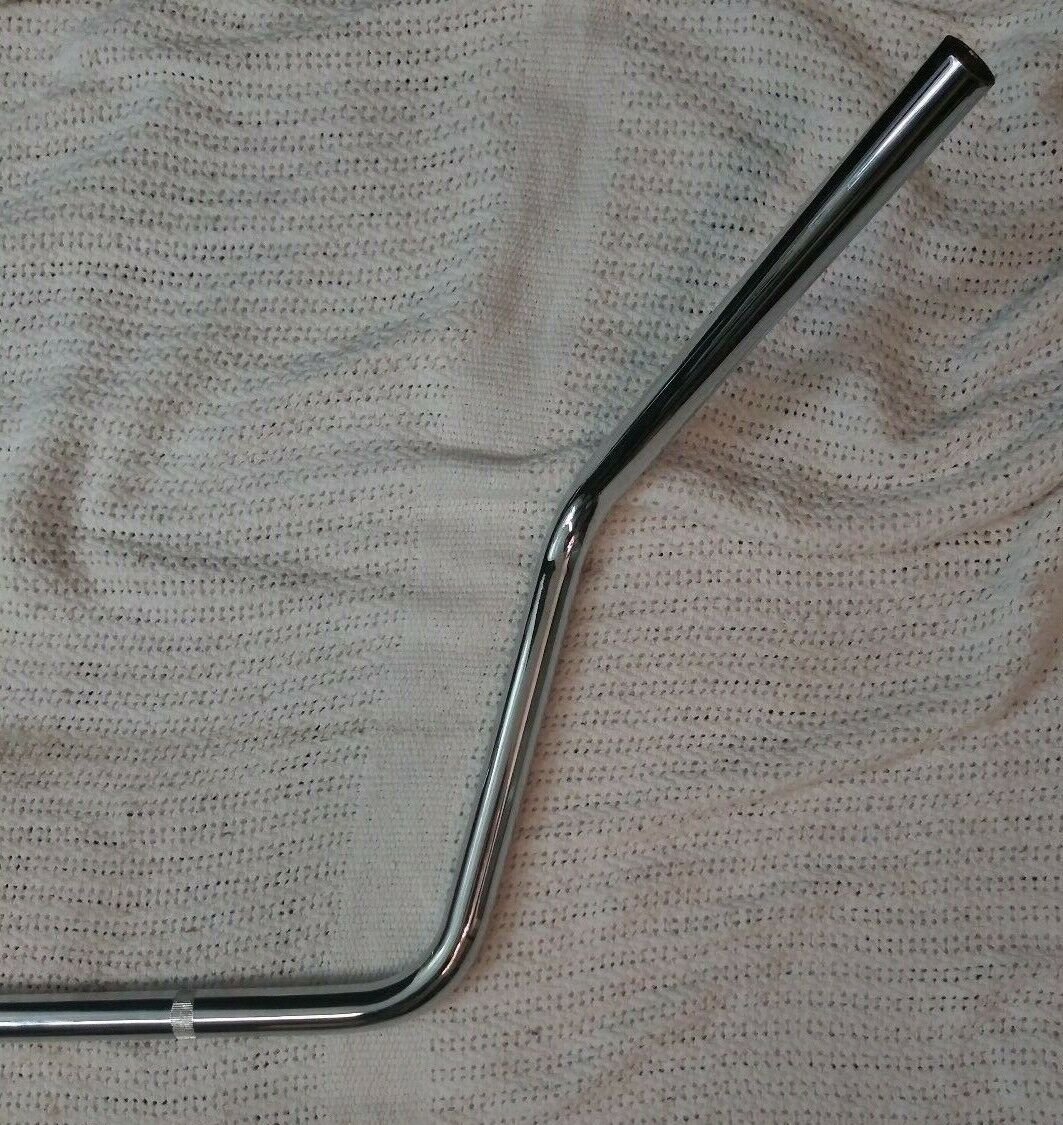 10" Chrome Motorcycle Handlebars / W36" CW 16" PB 11" R 10"