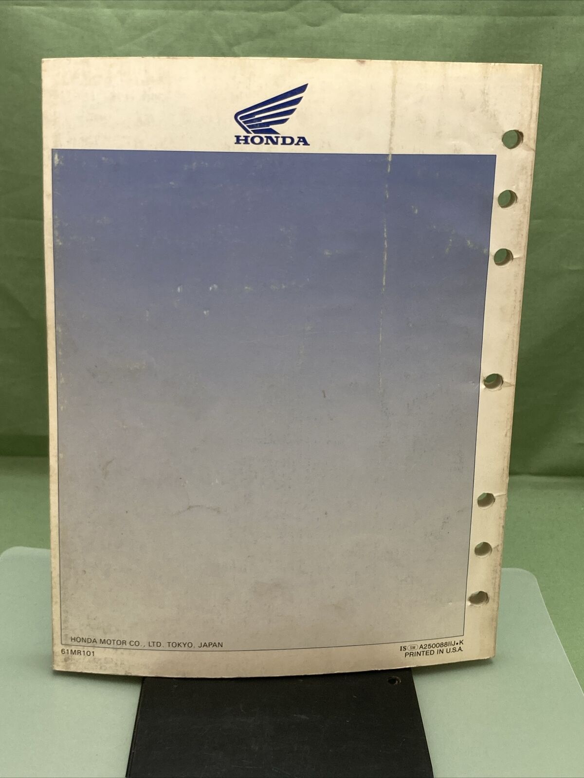 GENUINE HONDA 61MR101 VT600C SHADOW VLX SERVICE MANUAL '88-'89