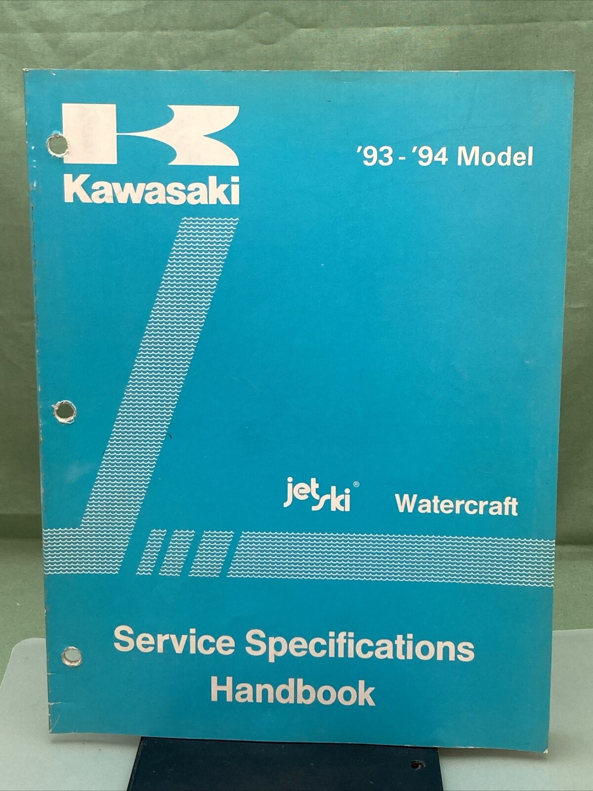 GENUINE KAWASAKI 99926-1025-01 JETSKI WATERCRAFT SERVICE SPECIFICATIONS HANDBOOK