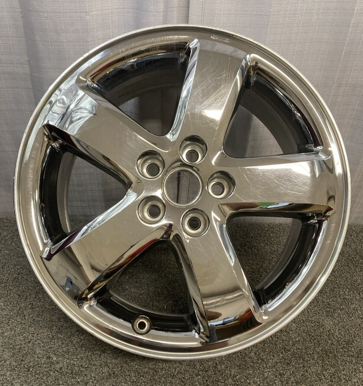 GM 9594790 OEM Alloy Wheel 17x7 5 Lugs Smoke Chrome Pontiac G6 2005-2009