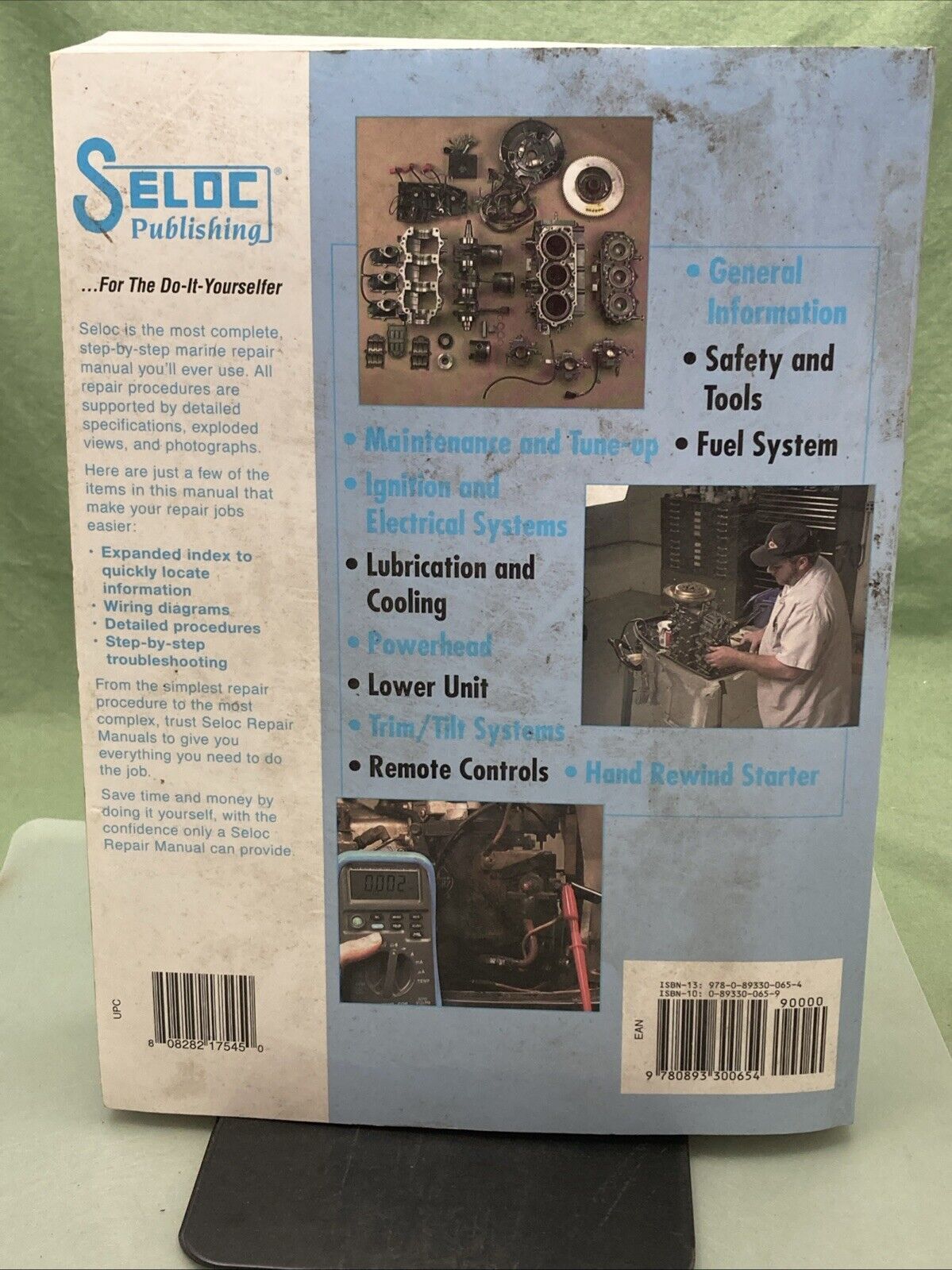 GENUINE SELOC 18-01703 YAMAHA 2-STROKE OUTBOARDS 2-250 HP 1997-2014 MANUAL