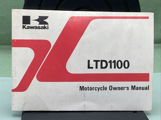 GENUINE KAWASAKI 99920-1270-01 LTD1100 OWNER'S MANUAL