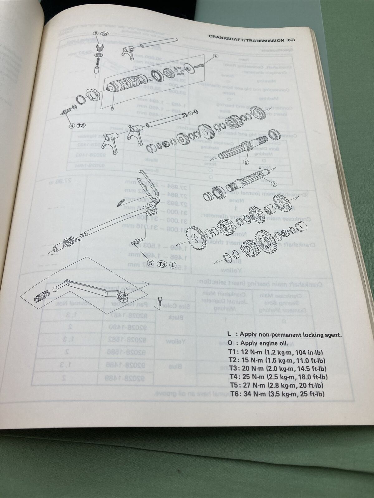 GENUINE KAWASAKI 99924-1093-52 250S/ELIMINATOR 250 SERVICE MANUAL SUPPLEMENT