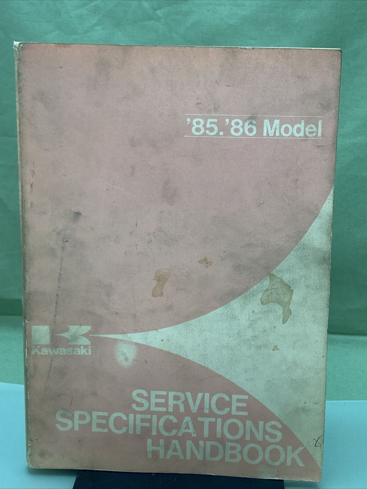 GENUINE KAWASAKI 99926-1010-01 SERVICE SPECIFICATIONS HANDBOOK '85 AND '86 MODEL