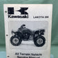 GENUINE KAWASAKI 99924-1187-01 SERVICE MANUAL LAKOTA 300