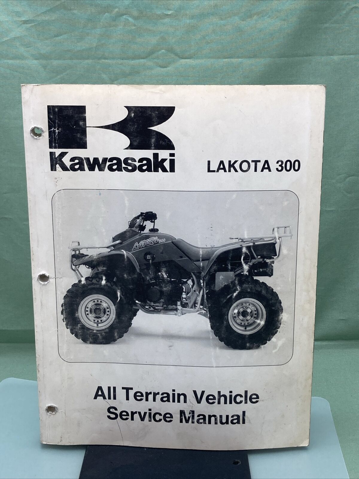 GENUINE KAWASAKI 99924-1187-01 SERVICE MANUAL LAKOTA 300