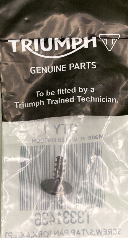 NEW GENUINE TRIUMPH T3331436 Screw, S/tap, Pan, Torx, 4 X 11, Pt