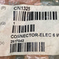 NEW IN LINE CN1325 CONNECTOR SHELL ELEC 6 WAY