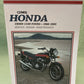 CLYMER M325 HONDA CB900-1100 FOURS SERVICE MANUAL 1980-1983