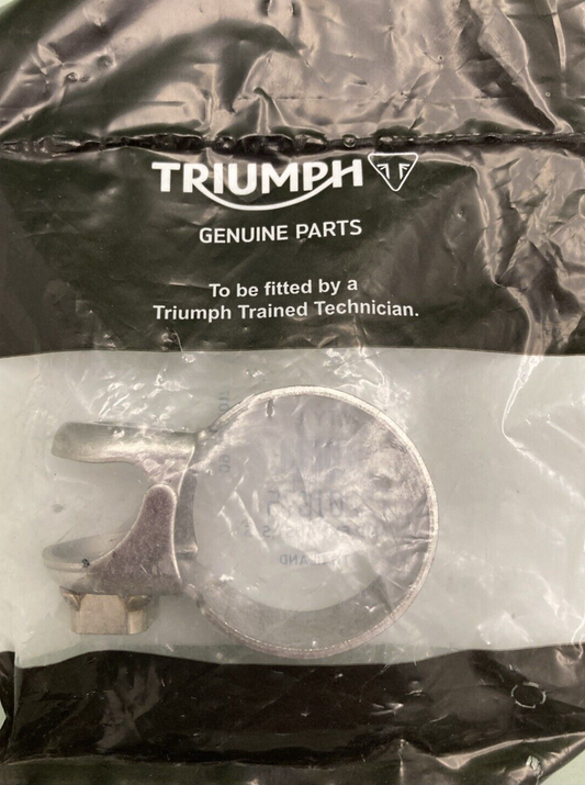 NEW GENUINE TRIUMPH T2201675 Clamp, Exhaust, S/s