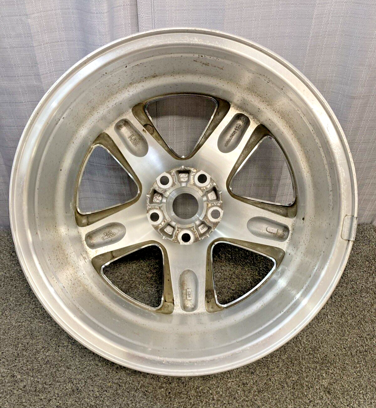 GM 9594790 OEM Alloy Wheel 17x7 5 Lugs Smoke Chrome Pontiac G6 2005-2009