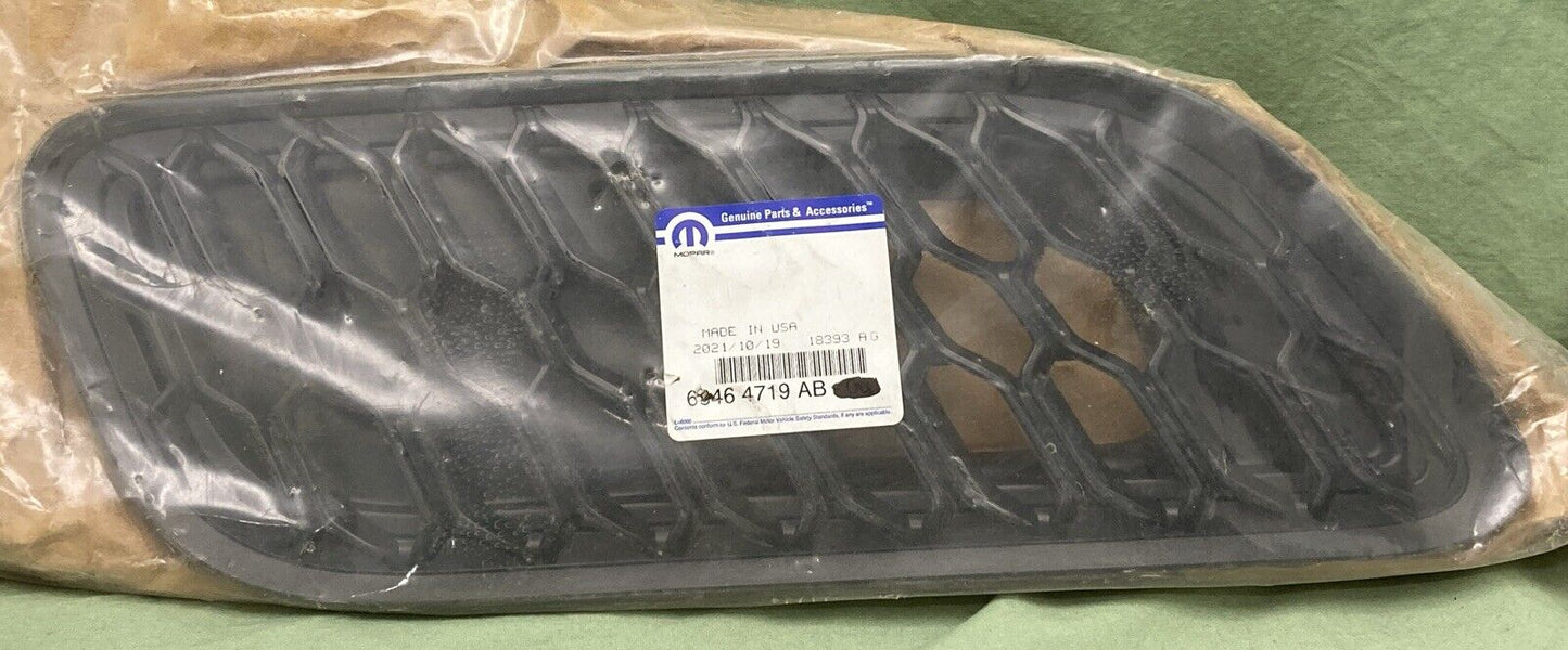 NEW GENUINE MOPAR 68464719AB Hood Bezel, Left 2021-2023 Dodge Charger