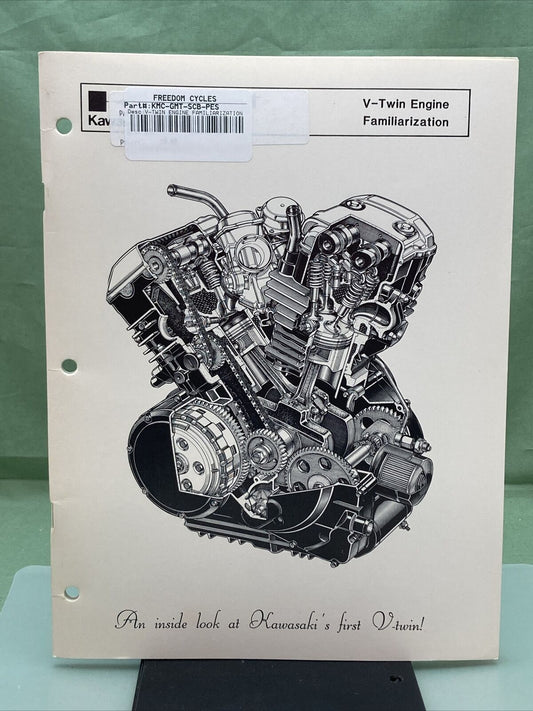 GENUINE KAWASAKI KMC-GMT-SCB-PESTT-VTEF85 V-TWIN ENGINE FAMILIARIZATION