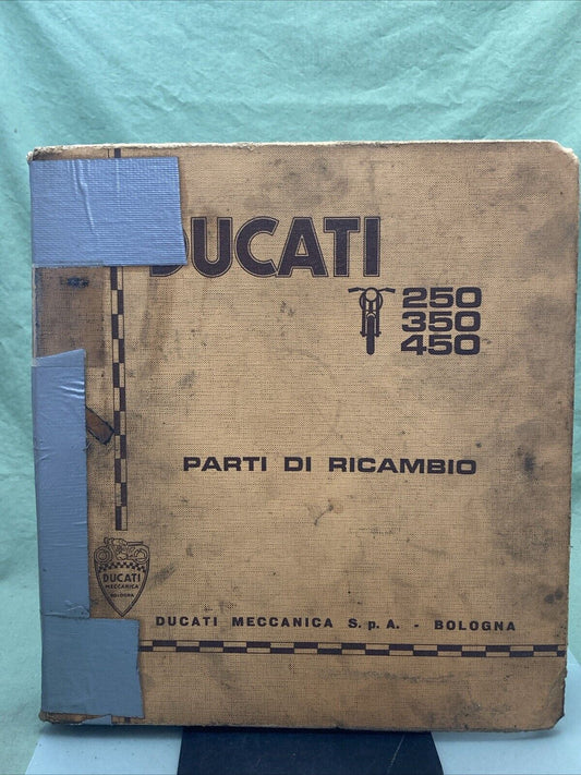 GENUINE DUCATI 250/350/450 SPARE PARTS CATALOG PARTI DI RICAMBIO