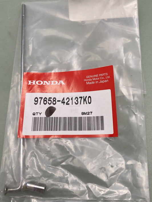 QTY 2 NEW GENUINE HONDA 97658-42137K0 REAR WHEEL Spoke Set