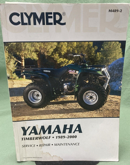 CLYMER M489-2 YAMAHA TIMBERWOLF SERVICE MANUAL 1989-2000