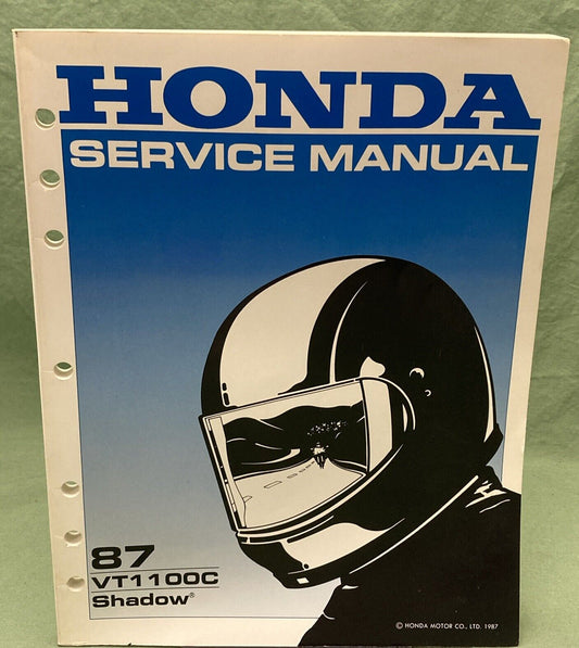 HONDA 61MM800 VT1000C SHADOW SERVICE MANUAL 1987