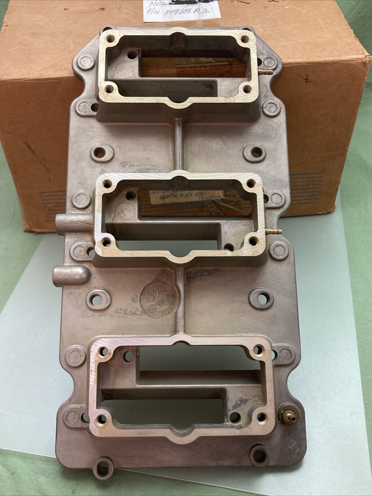 NEW GENUINE MERCURY QUICKSILVER 17735A 2 ADAPTOR PLATE