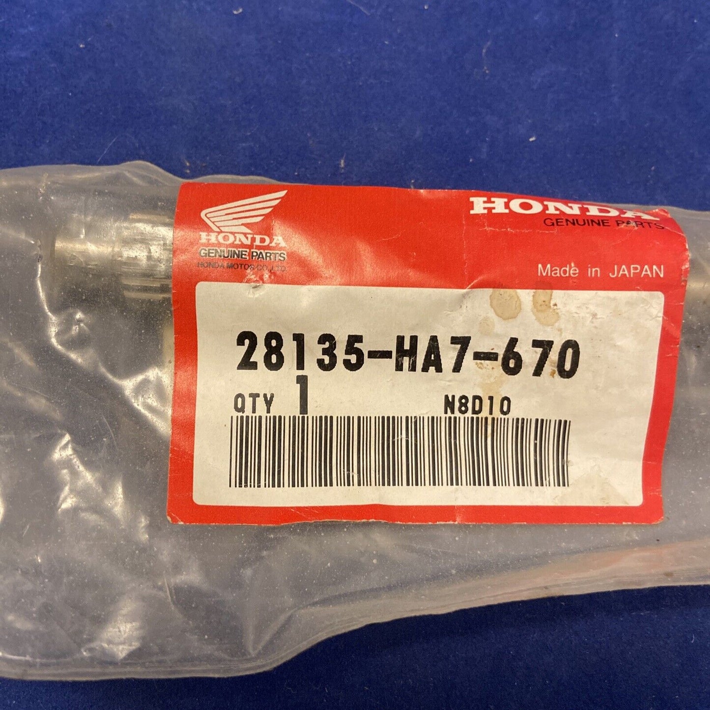 NEW GENUINE HONDA 28135-HA7-670 SHAFT FourTrax Foreman 350 4X4 TRX350 ...